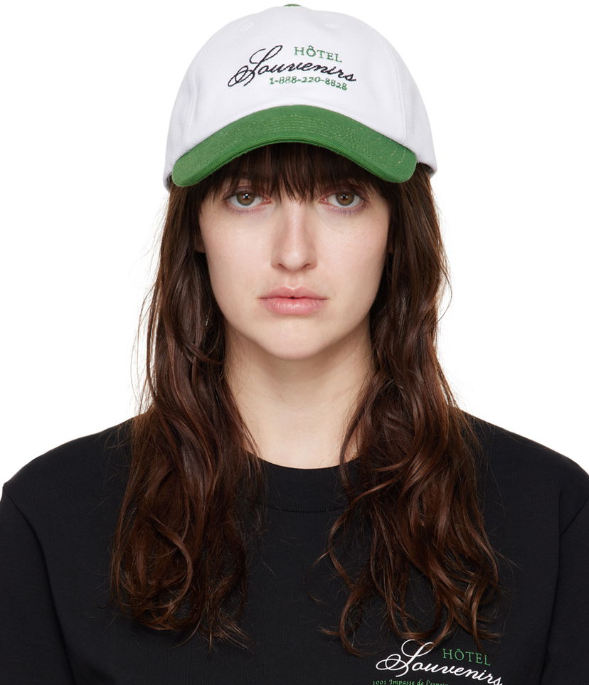 Kasket A.P.C. White JJJJound Edition Hotel Cap Hvid | COGYX-M24145