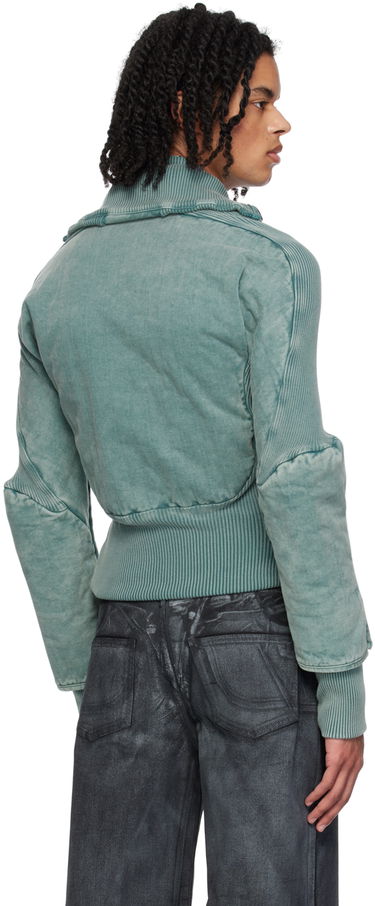 Jakke Ottolinger Ottolinger Silhouette Denim Jacket Grøn | 2100301, 2