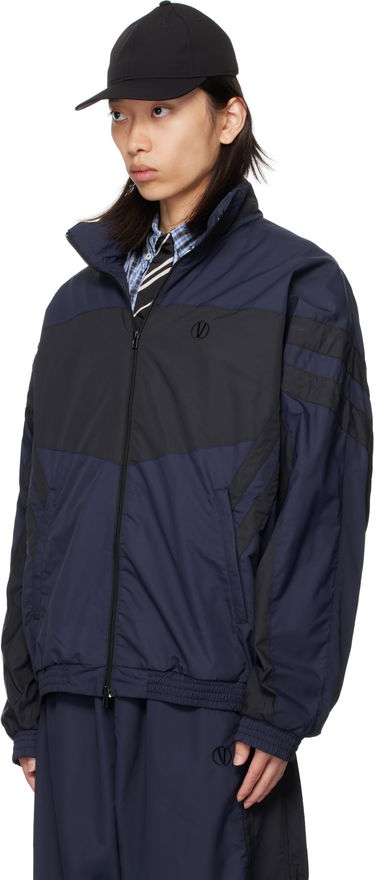 Jakke VETEMENTS VETEMENTS Iconic Tracksuit Jacket Mørkeblå | UH76GJ400N, 3