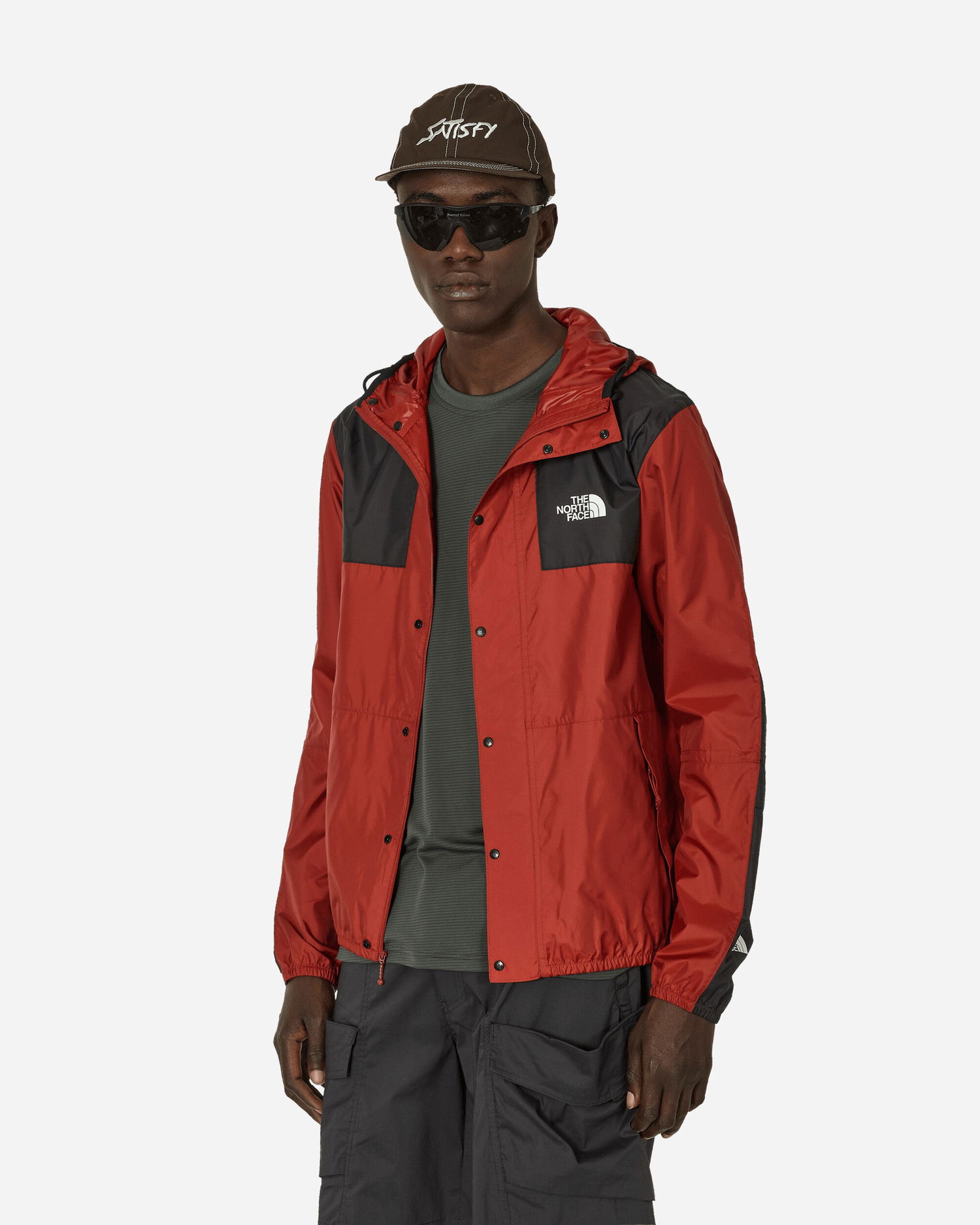 Vindjakke The North Face Seasonal Mountain Jacket Iron Red Rød | NF0A5IG3 POJ, 0