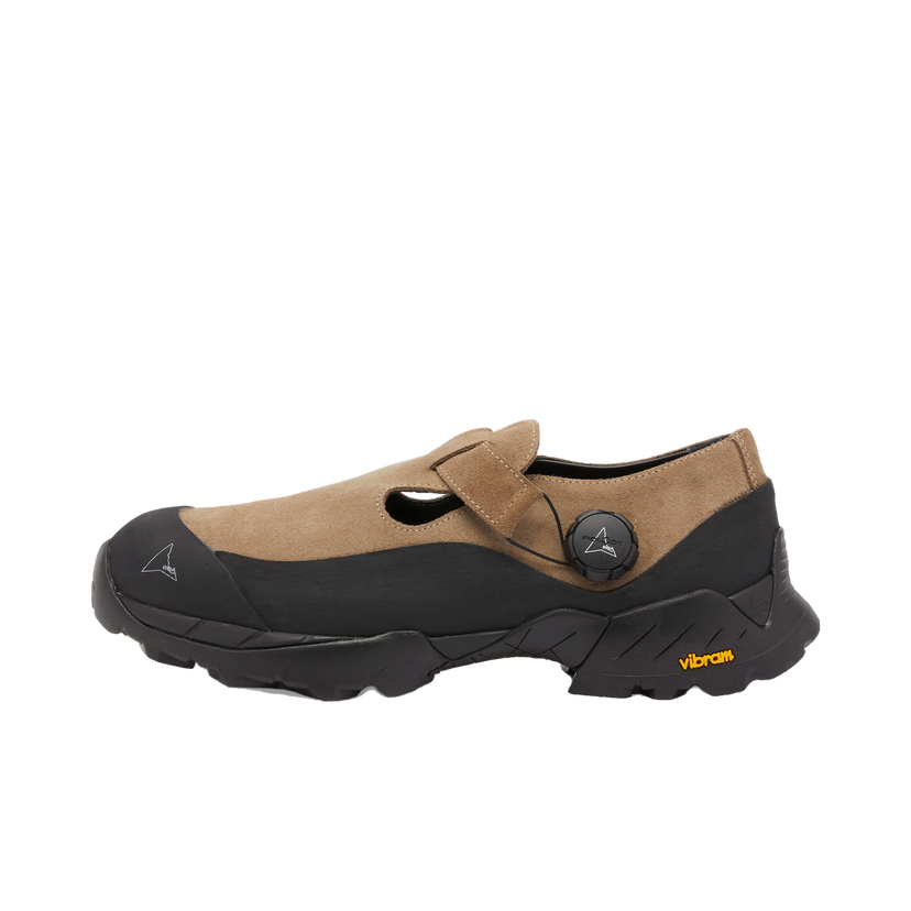 Sneakers og sko ROA ROA Pala Suede Vibram Sandal Brun | NBUW186LE40-BEG0002