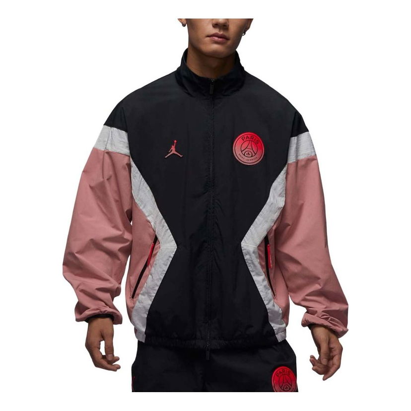 Vindjakke Jordan Paris Saint-Germain Anthem Jacket Sort | FV7741-685