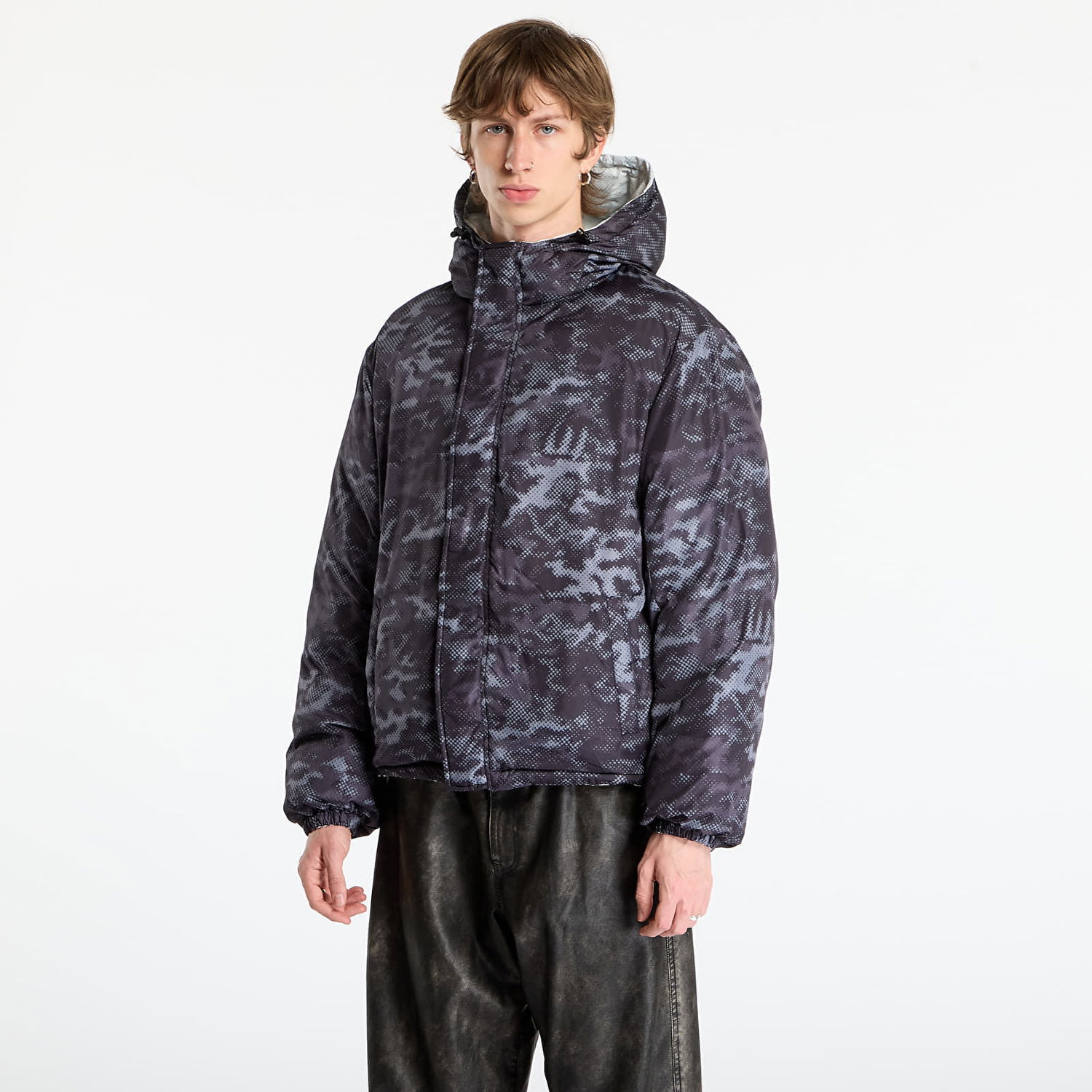 Puffer jakke Wasted Paris Digicamo Reversible Puffer Jacket Flerfarvet | WP_000328, 1