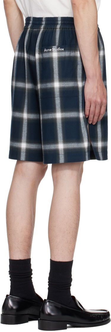 Shorts Acne Studios Plaid Drawstring Shorts Flerfarvet | BE0194-, 2