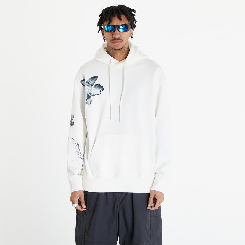 Sweatshirt Y-3 Graphic French Terry Hoodie UNISEX Off White Hvid | IV7736
