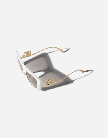 Solbriller Dolce & Gabbana Dolce & Gabbana DG Diva Sunglasses Hvid | VG4510VP2949V000, 3