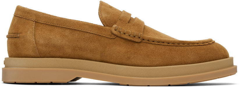 Sneakers og sko BOSS Hugo Suede Loafers Brun | 50536215