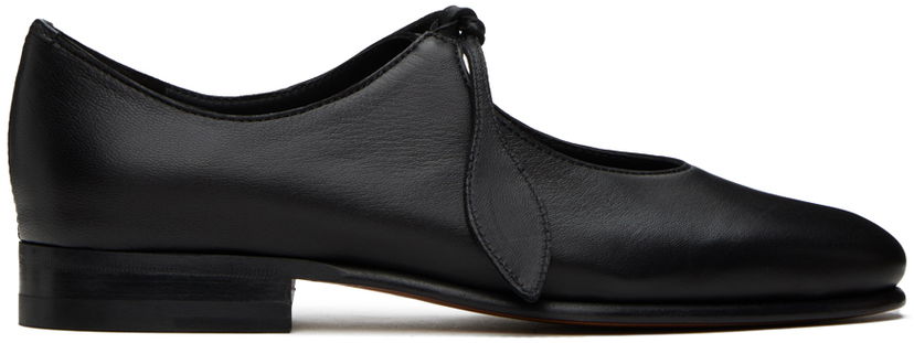 Kjole Bode Bode Verbena Ballerina Flats Sort | MRFW000032