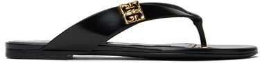 Tøj Givenchy Givenchy 4G Liquid Flip-Flops Sort | BE309TE2CF001, 0