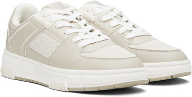 Sneakers og sko BOSS Hugo Logo-Woven Beige | 50548544, 3