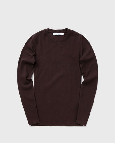 T-shirt Samsoe Samsoe Samsøe & Samsøe ALEXA Long Sleeve T-Shirt Brun | F00013150-MOLE, 0