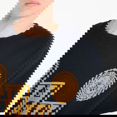 T-shirt Rhude Rhude Collegiate Crest T-Shirt Sort | RHPF25TT050120027, 2
