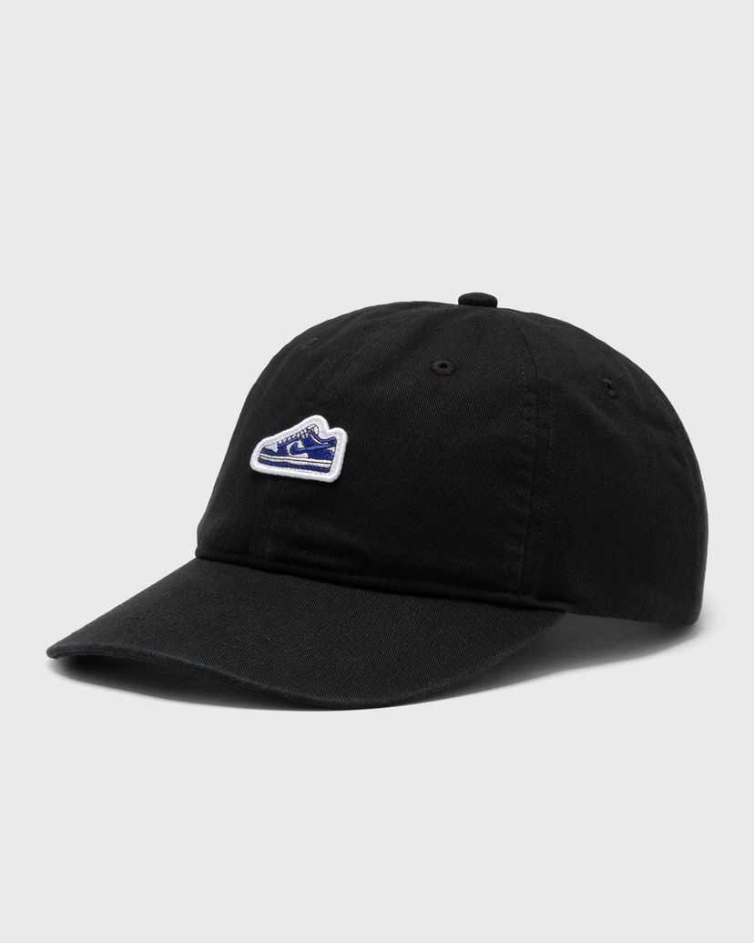 Kasket Nike Club Unstructured Flat Bill Dunk Patch Cap Sort | FN4404-010