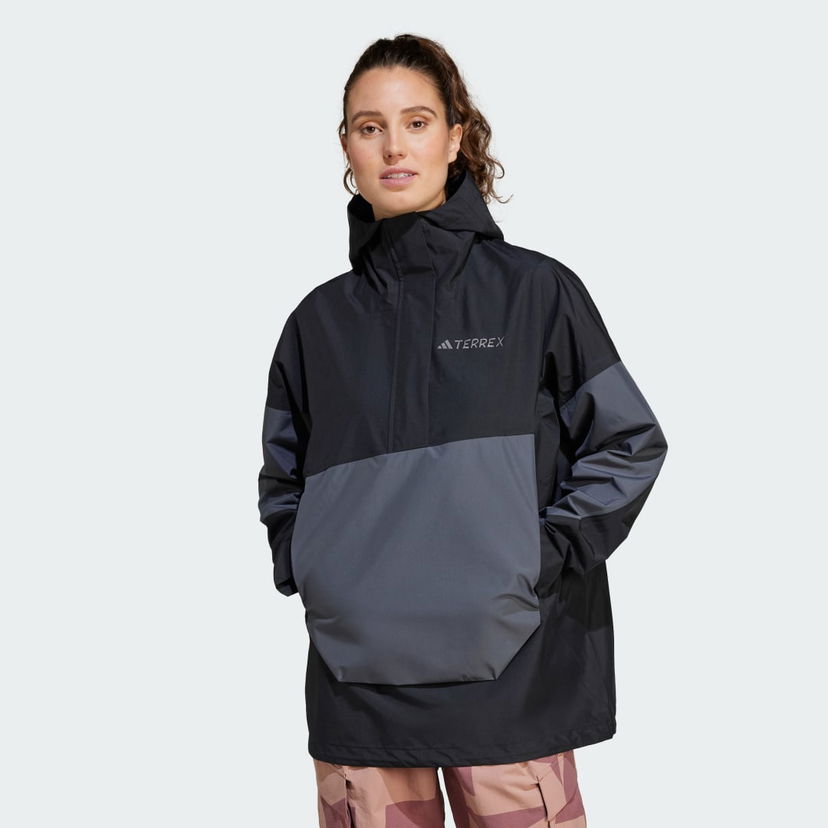 Vindjakke adidas Performance Terrex Xploric 2.5L Climaproof Windbreaker Sort | JF1359