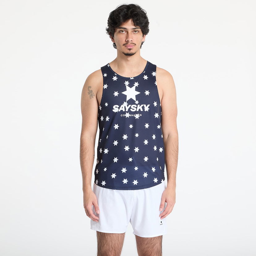 Tanktop Saysky SAYSKY Star Combat Singlet Top Mørkeblå | NMRSI31C1028