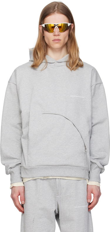 Sweatshirt Post Archive Faction (PAF) Post Archive Faction (PAF) 8.0 Center Hoodie Grå | 8.0 THC-G, 0
