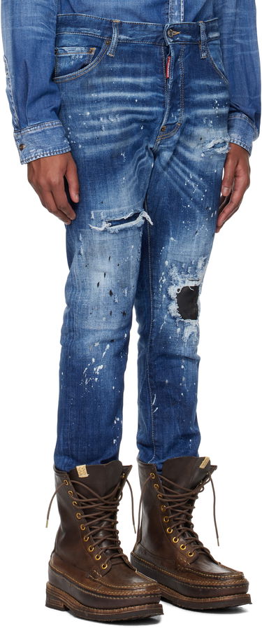 Jeans DSQUARED2 Dsquared2 Cool Guy Ripped Wash Jeans Blå | S74LB1635_S30872, 1