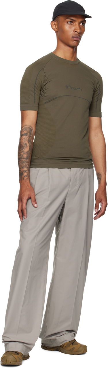 T-shirt ROA ROA Seamless T-Shirt Grøn | RBMW0438YA62, 3