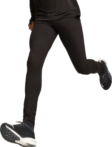 Leggings Puma RUN FAVORITES BRUSHED LONG TIGHT Sort | 525953-01, 0