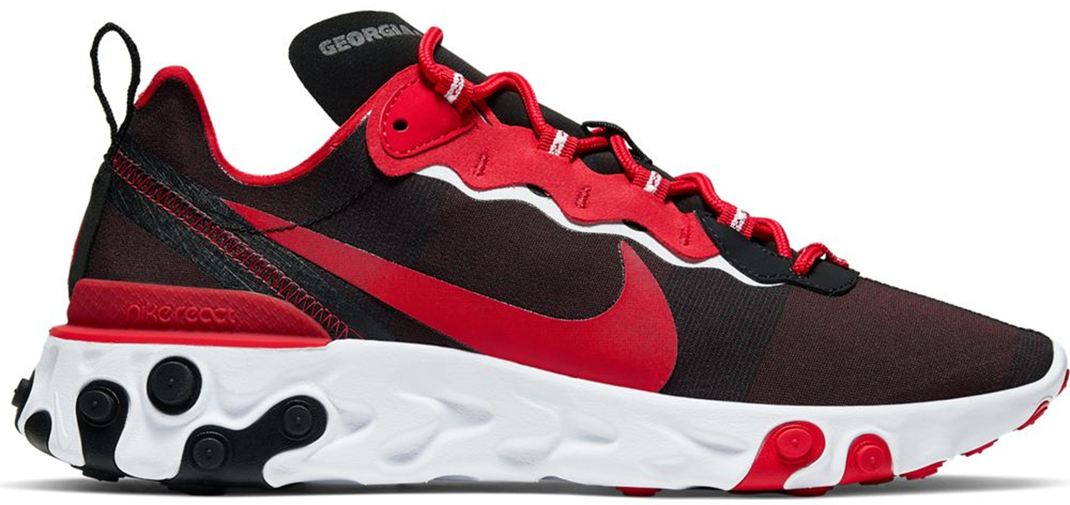 Sneakers og sko Nike React Element 55 Georgia Sort | CK4839-001, 0