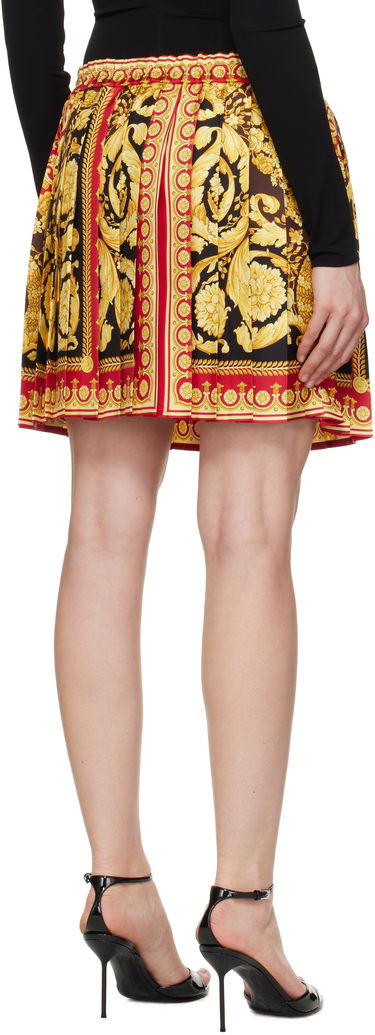 Nederdel Versace Versace Barocco 92 Foulard Silk Miniskirt Flerfarvet | 1020295_1A15215, 2