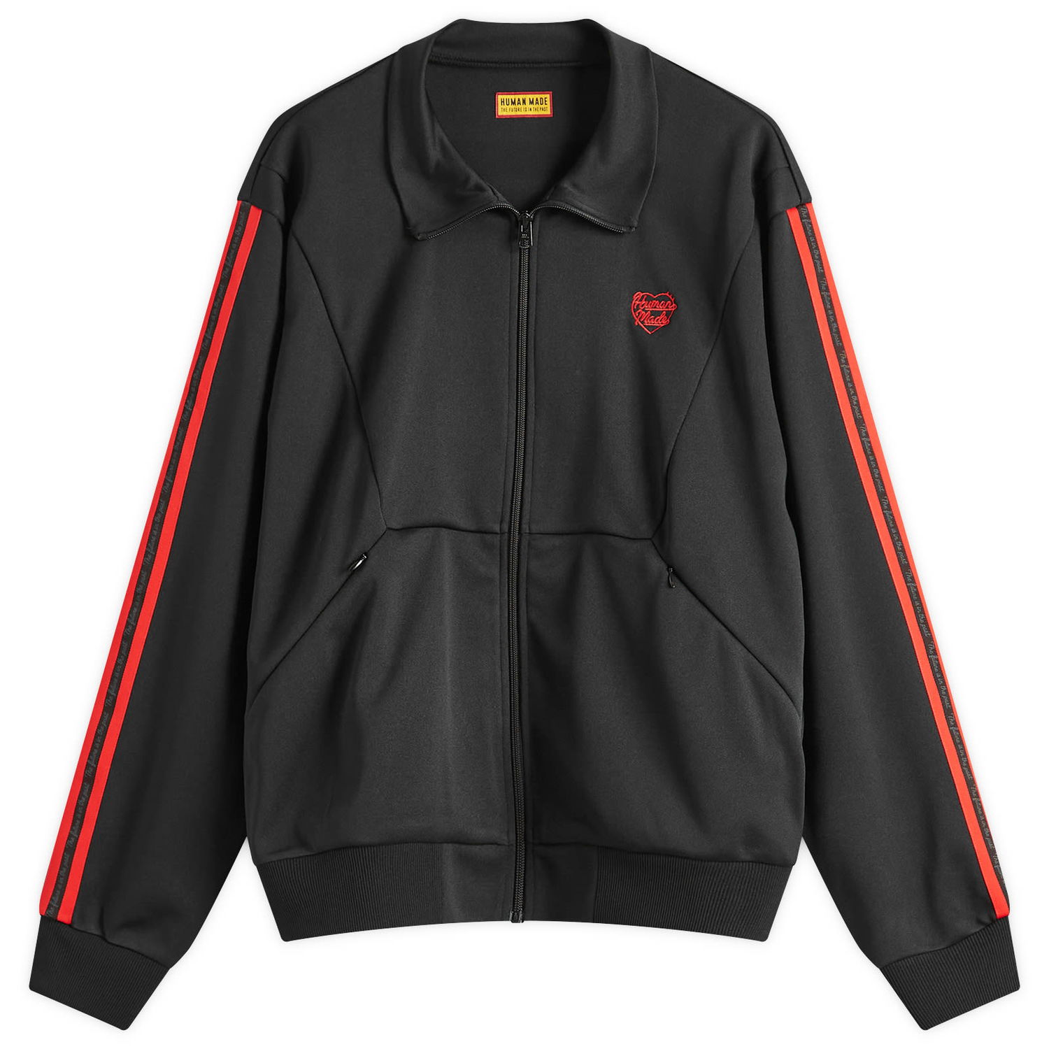 Vindjakke Human Made Human Made Track Jacket, Size Large Sort | HM29JK028-BLK, 1