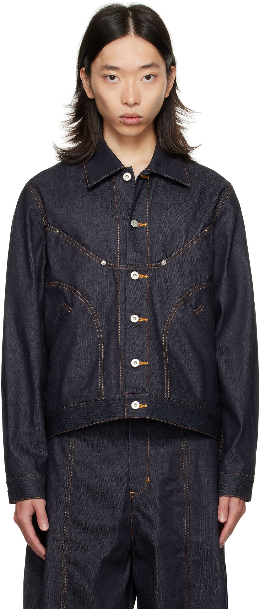 Jakke sage NATION SAGE NATION Jiji Denim Jacket Blå | S084 DENIM JIJI JACKET DENIM R