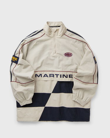 Vindjakke Martine Rose Martine Racing Stripe Checkerboard Half-Zip Pullover Flerfarvet | 121WP01052-WHT, 0