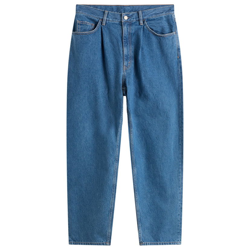 Jeans BEAMS BEAMS Wide Tapered Denim Jeans, Size Small Blå | 1121-1131-791-75