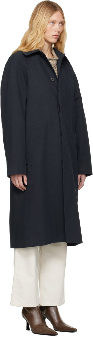 Trenchcoat A.P.C. A.P.C. Eduoard Mac Trench Coat Mørkeblå | COGXT-M01549, 1