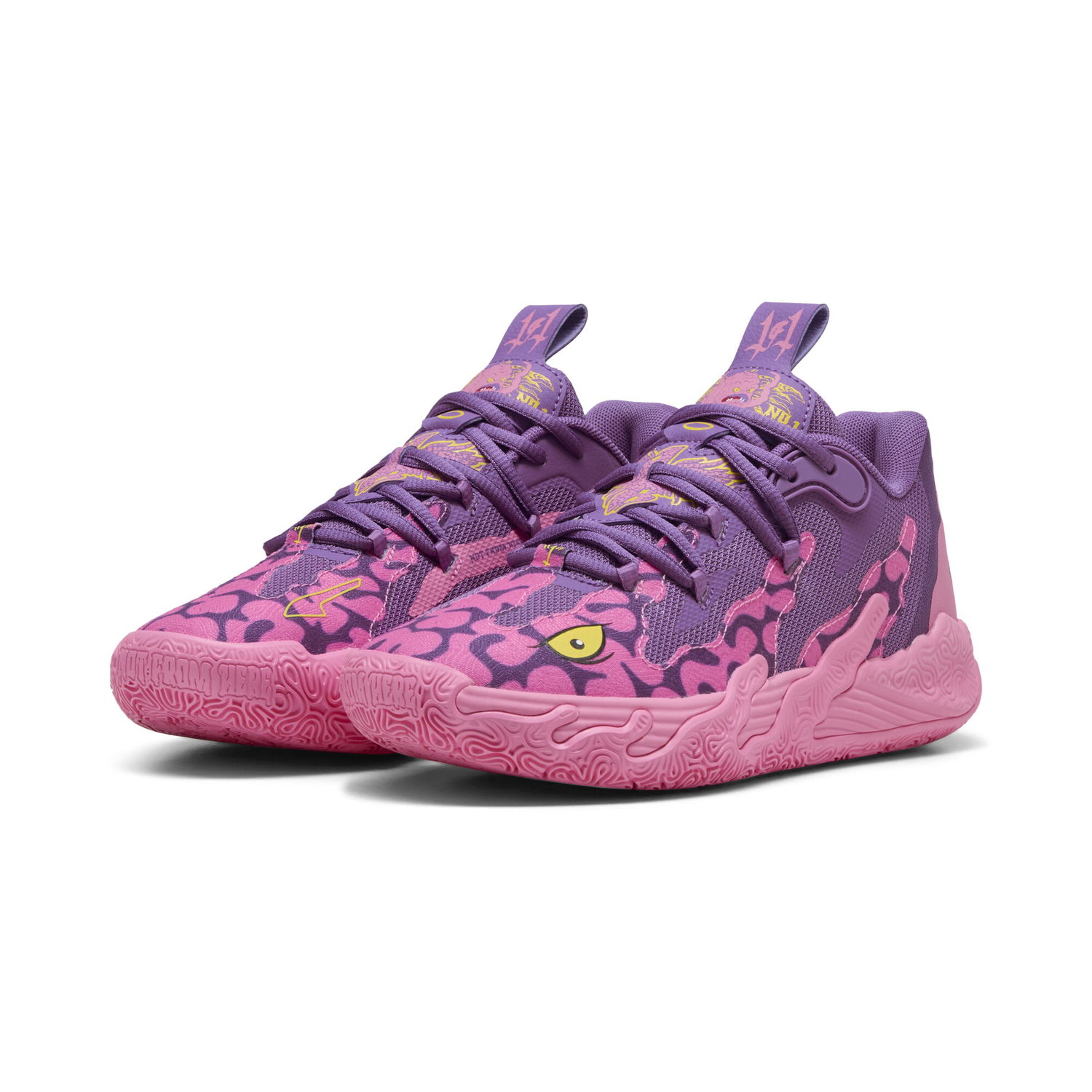 Sneakers og sko Puma PUMA HOOPS x TMNT MB.03 Lo Krang Lilla | 311399_01, 1