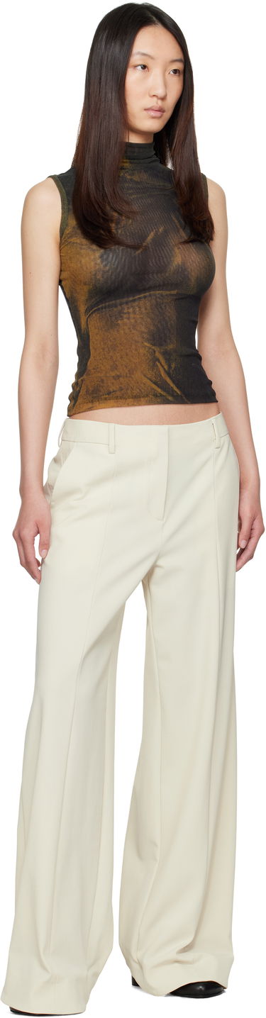 Tanktop Jean Paul Gaultier Jean Paul Gaultier High Neck Printed Top Brun | 25/03-W-TO311-M004P-4812, 3