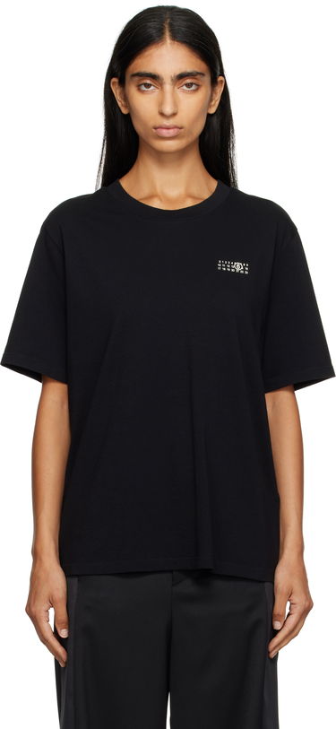 T-shirt Maison Margiela MM6 Maison Margiela Cotton Jersey T-Shirt Sort | SH2GC0031 M20048, 0