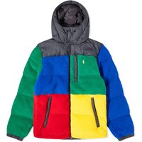 Puffer jakke Polo by Ralph Lauren Colour Block Fleece Puffer Jacket Grøn | 710923299001, 1