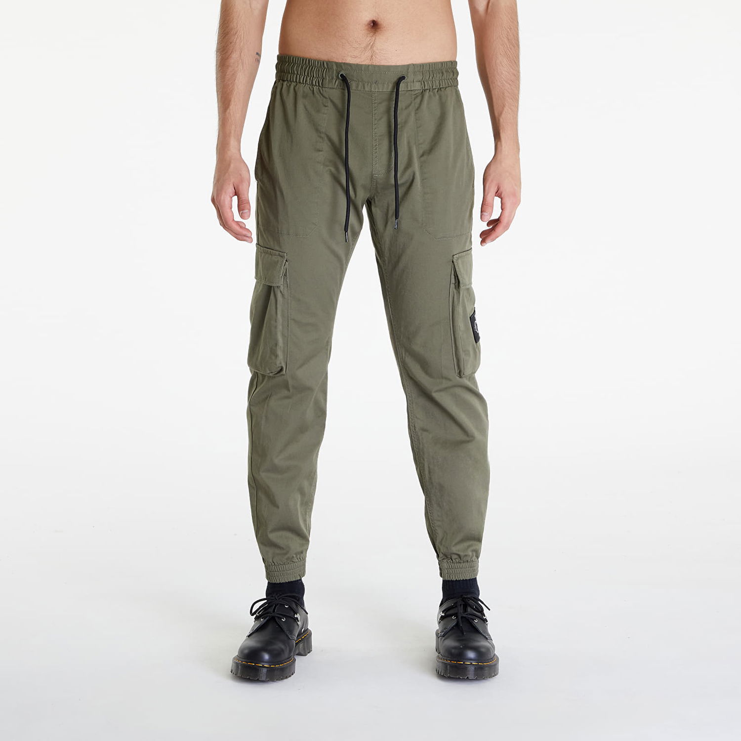 Jeans CALVIN KLEIN Skinny Washed Cargo Pants Green Grøn | J30J324696 LDY, 0