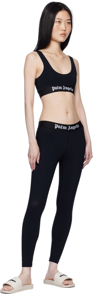 Sneakers og sko Palm Angels Classic Logo Pool Slides Hvid | PWIC013C99MAT0016110, 4