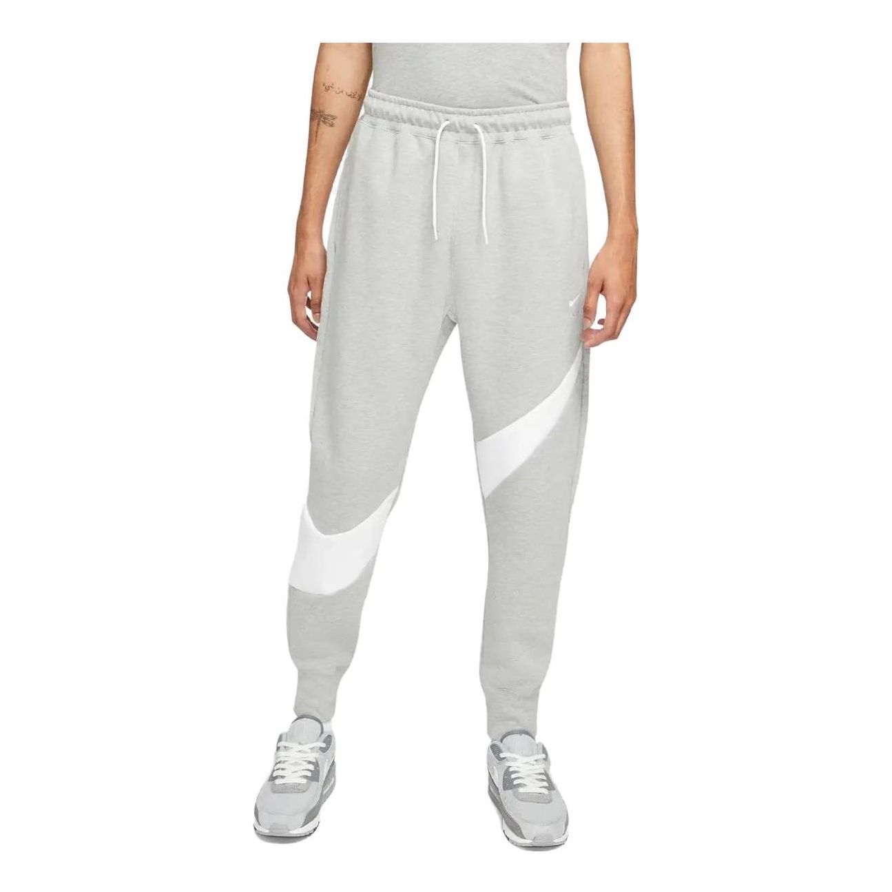Joggingbukser Nike Sportswear Swoosh Tech Sweatpants Grå | DH1023-063, 0