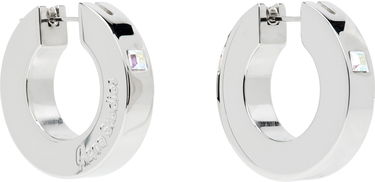 Øreringe Acne Studios Acne Studios Crystal Hoop Earrings Metalisk | C50459-, 4
