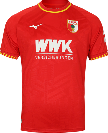 Jersey Mizuno Mizuno FC Augsburg Away Jersey 2025/26 Rød | p2gacx11-52, 1
