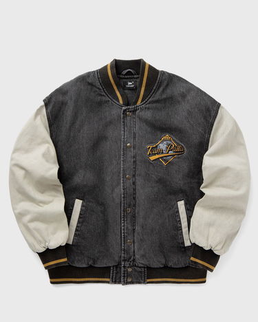 Bomberjakke Patta Homerun Denim Varsity Jacket Grå | POC-AW24-4200-350-0001-001, 0