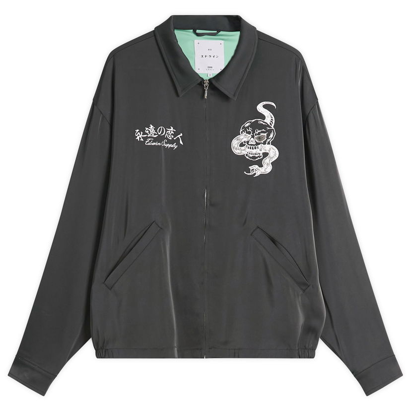 Bomberjakke EDWIN Forever Lover Jacket Sort | I034957-8900