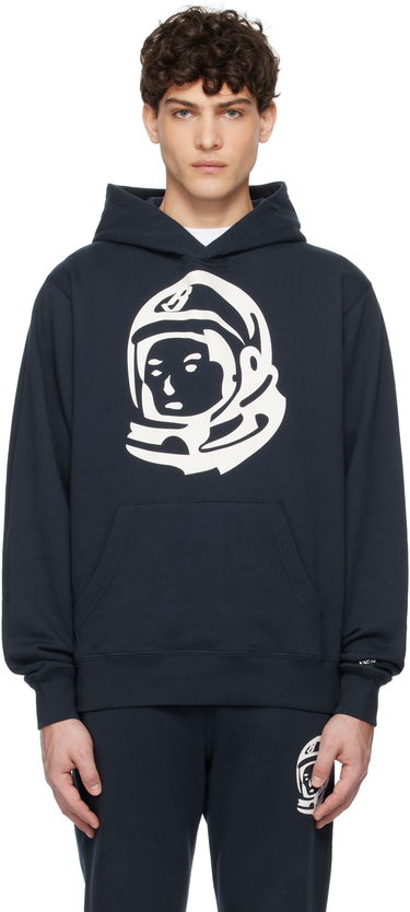 Sweatshirt BILLIONAIRE BOYS CLUB Astro Helmet Hoodie Mørkeblå | B24445, 0
