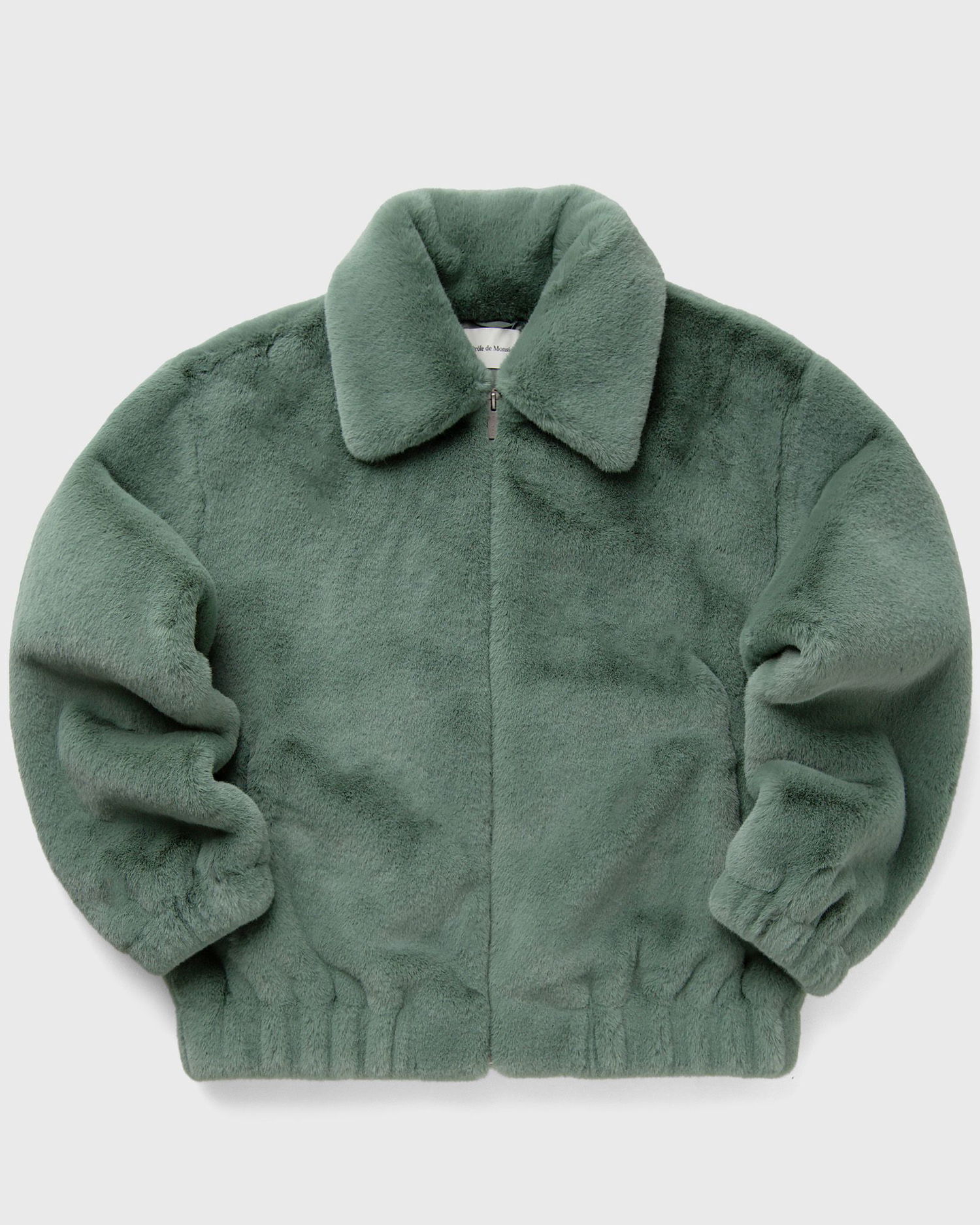 Bomberjakke Drôle de Monsieur La Veste Fourrure Bomber Jacket Grøn | E-JT186-PL139-WG, 0