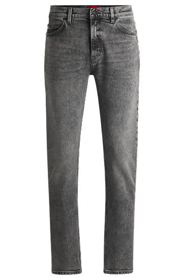 Jeans BOSS Slim-Fit Stretch Denim Jeans Grå | 50530600