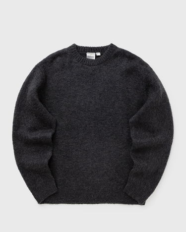 Sweater GRAMICCI Fuzzy Thermal Fleece Crewneck Sweater Grå | G5FU-J055-BLACK, 0