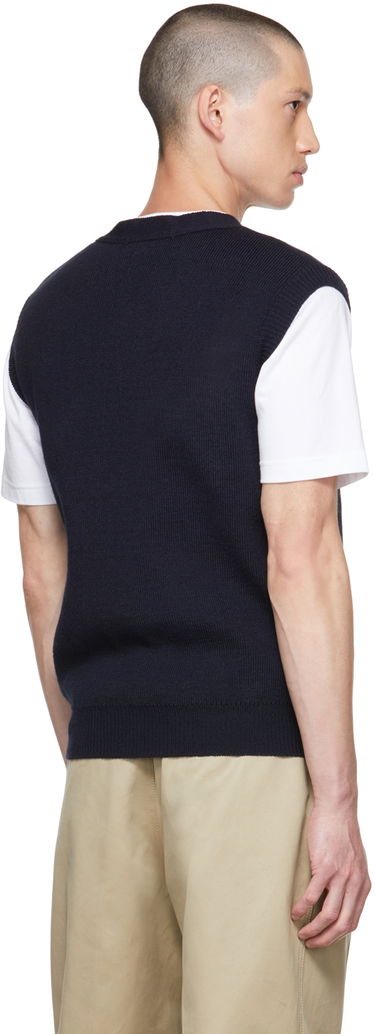Vest Comme des Garçons Lochaven of Scotland Edition Zip Vest Mørkeblå | DH-N506-051, 2