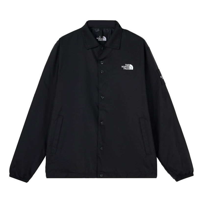Vindjakke The North Face Logo Wind Coaches Jacket Sort | NP72130-K