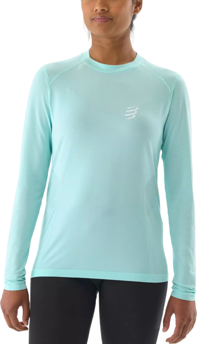 T-shirt Compressport Performance Long Sleeve T-Shirt Turkis | atsw4955053l