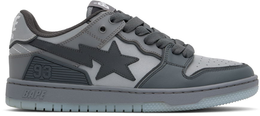 Sneakers og sko BAPE SK8 STA #5 Sneakers Grå | 001FWK801314M, 0