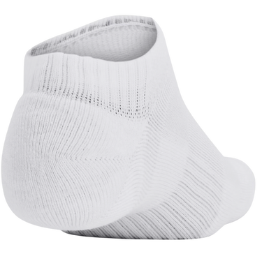 Sokker Under Armour UA TC No Show Socks - 3 Pack Hvid | 1386313-100, 2